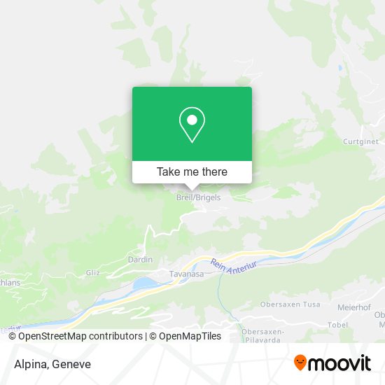 Alpina map