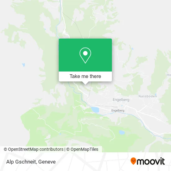 Alp Gschneit map