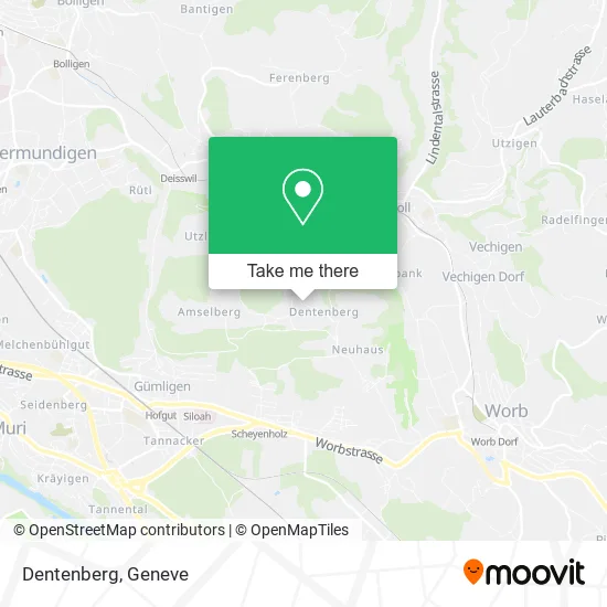 Dentenberg map