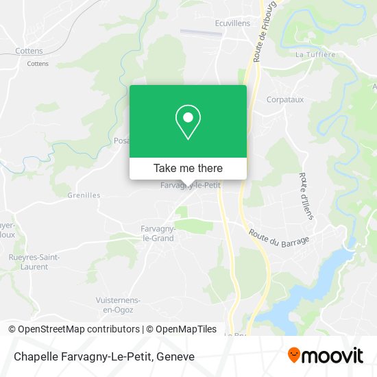 Chapelle Farvagny-Le-Petit map