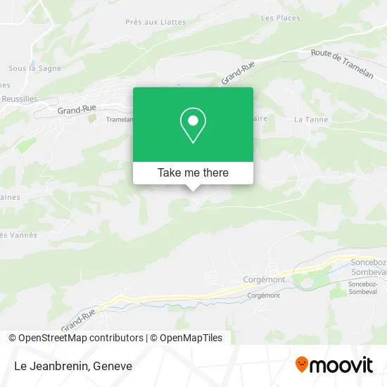 Le Jeanbrenin map