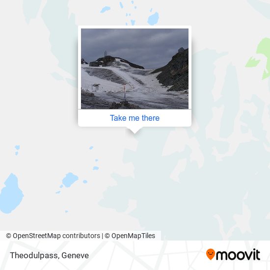 Theodulpass map
