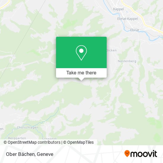 Ober Bächen map
