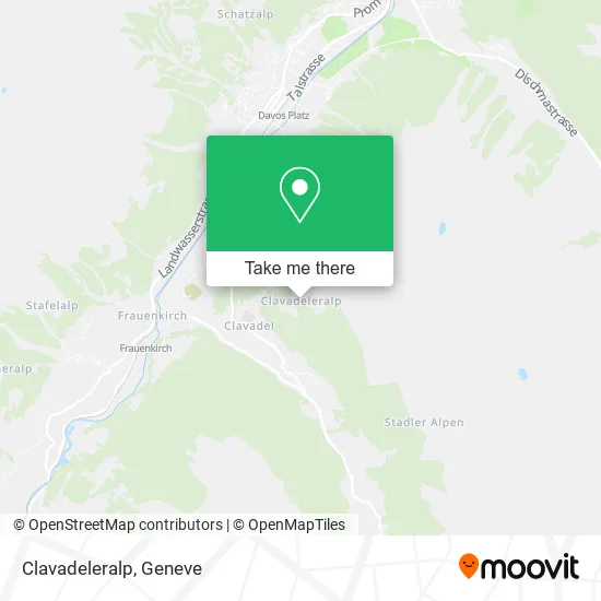 Clavadeleralp map