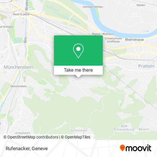 Rufenacker map