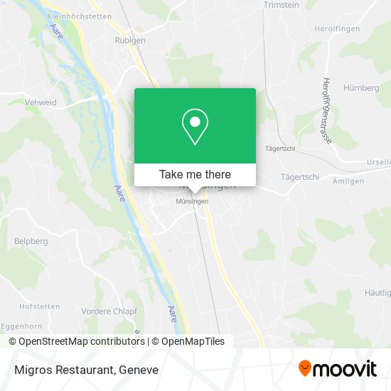 Migros Restaurant map