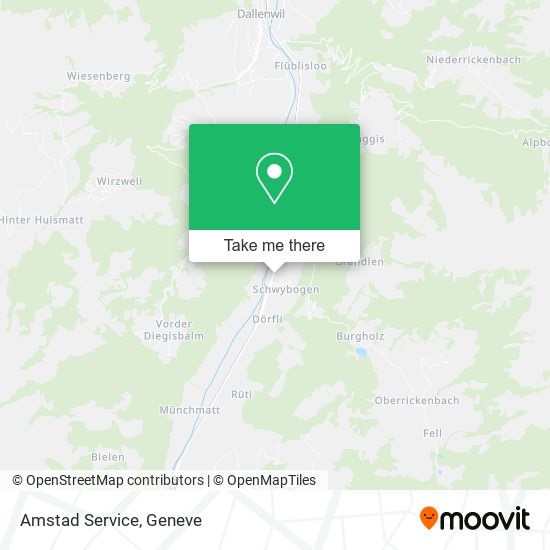 Amstad Service map