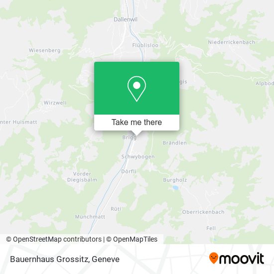 Bauernhaus Grossitz map