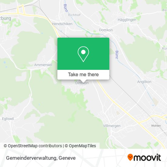 Gemeinderverwaltung map