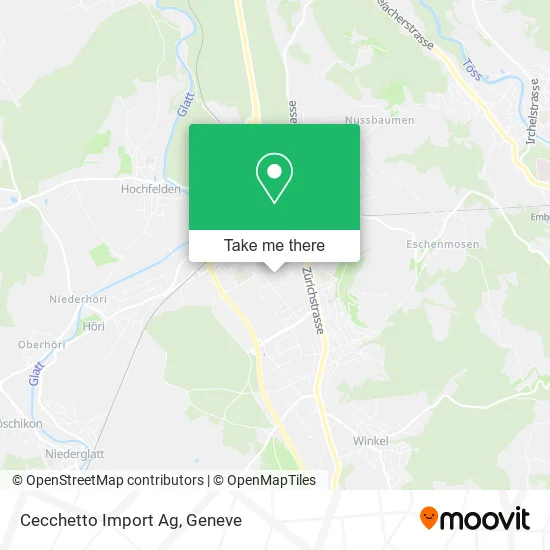 Cecchetto Import Ag map