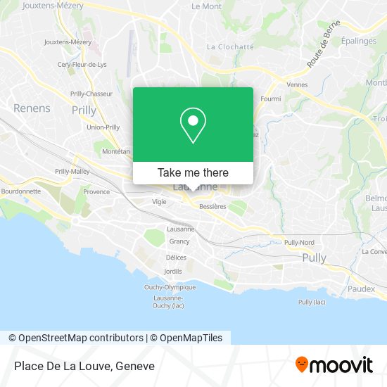 Place De La Louve map