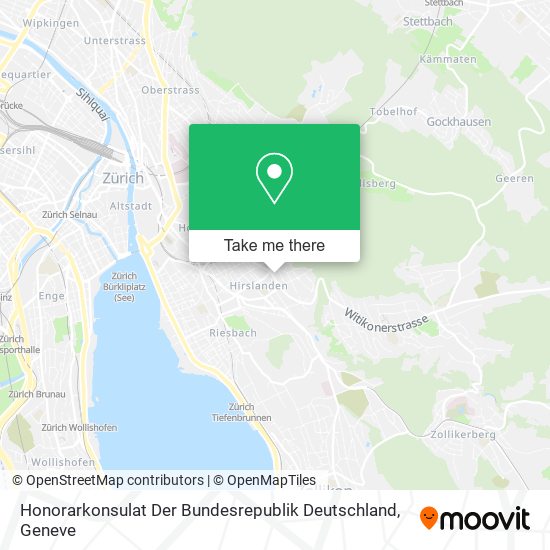 Honorarkonsulat Der Bundesrepublik Deutschland map