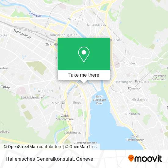 Italienisches Generalkonsulat map