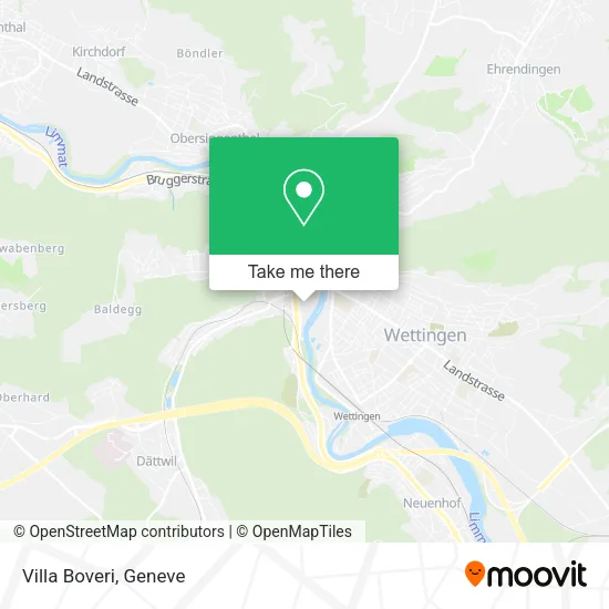 Villa Boveri map