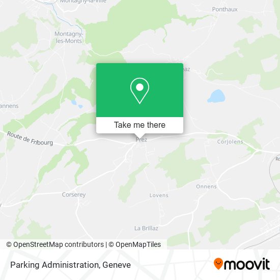 Parking Administration map