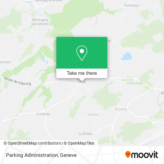 Parking Administration map