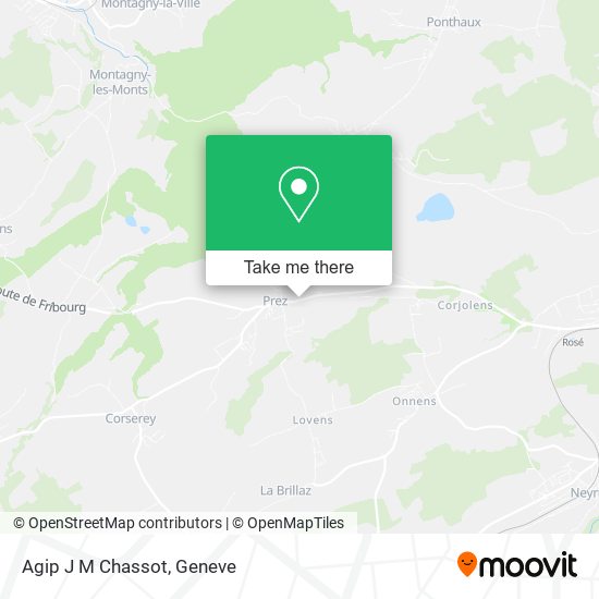 Agip J M Chassot map