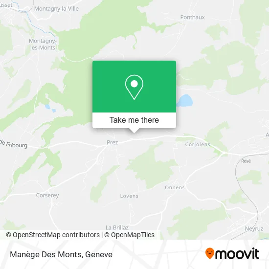 Manège Des Monts map