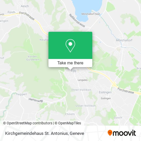Kirchgemeindehaus St. Antonius map