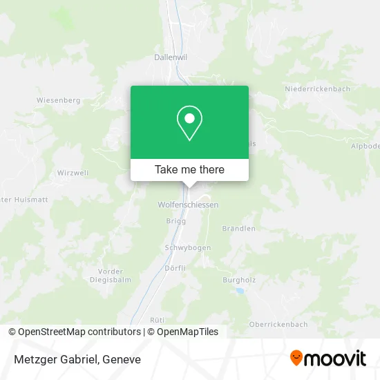 Metzger Gabriel map