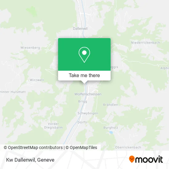 Kw Dallenwil map