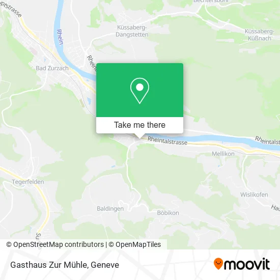 Gasthaus Zur Mühle map