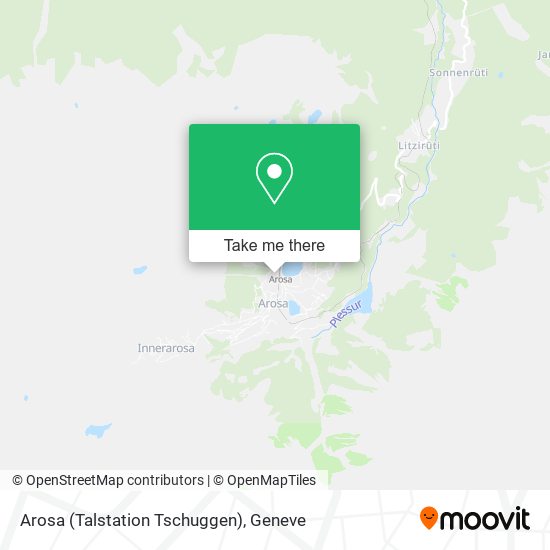 Arosa (Talstation Tschuggen) map