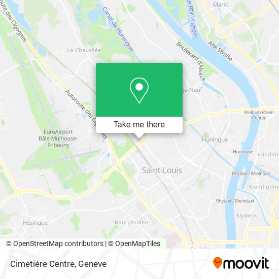 Cimetière Centre map