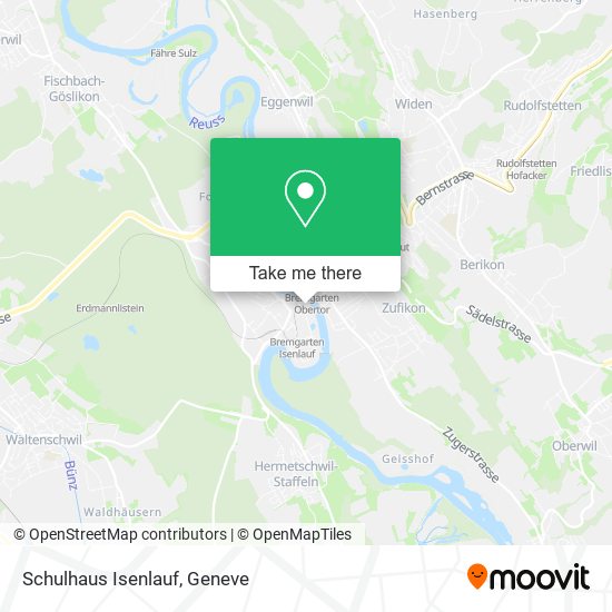 Schulhaus Isenlauf map