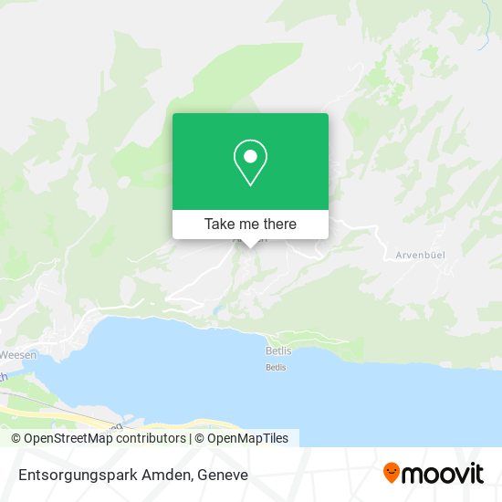 Entsorgungspark Amden map
