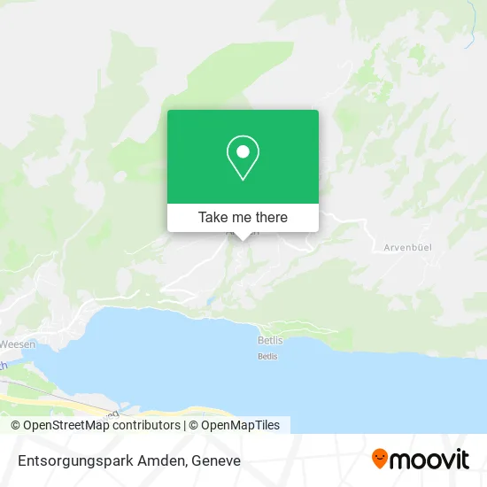 Entsorgungspark Amden map