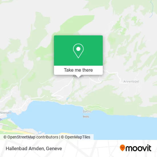 Hallenbad Amden map