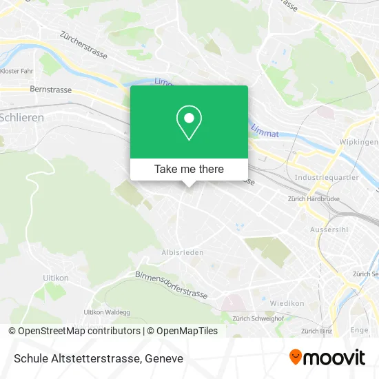 Schule Altstetterstrasse map