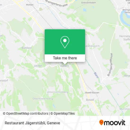 Restaurant Jägerstübli map