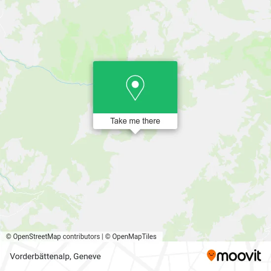 Vorderbättenalp map