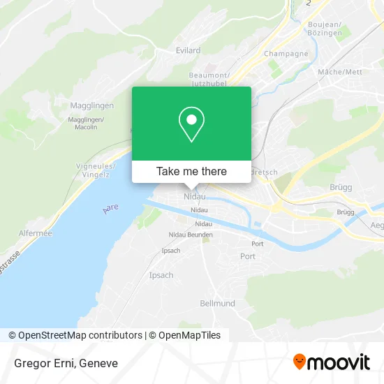 Gregor Erni map