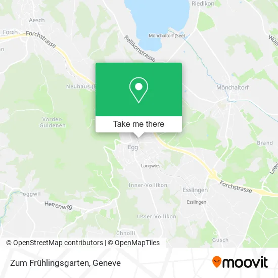 Zum Frühlingsgarten map