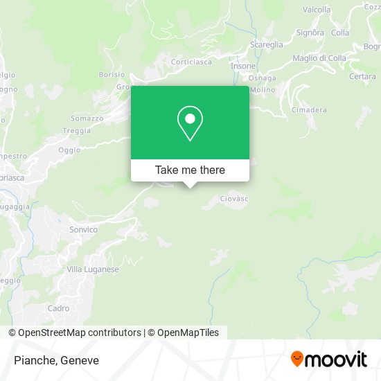 Pianche map