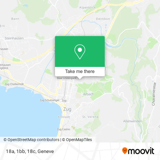 18a, 1bb, 18c map