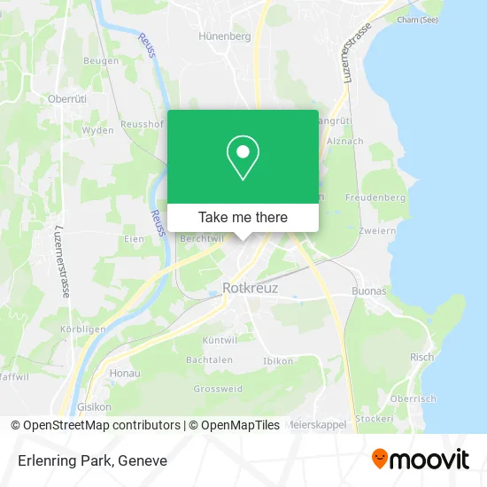 Erlenring Park map