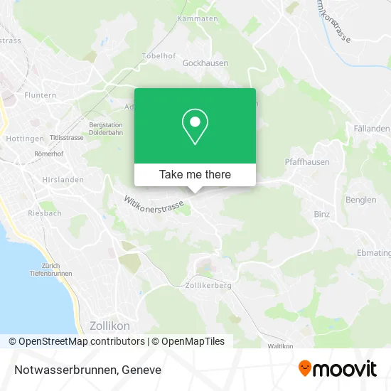 Notwasserbrunnen map