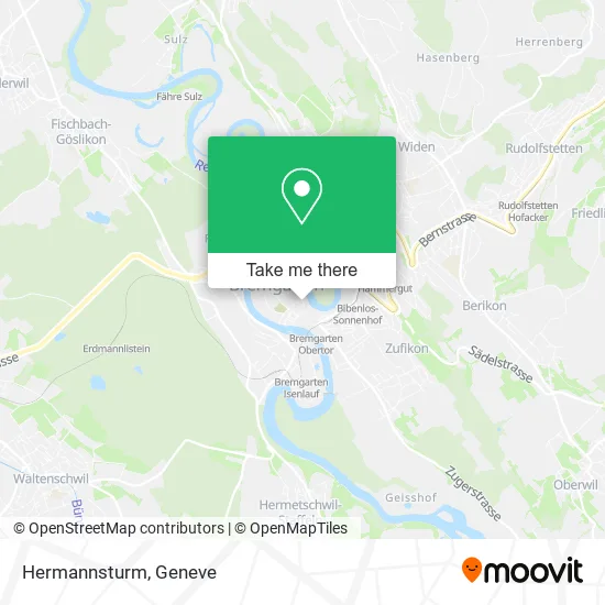 Hermannsturm map