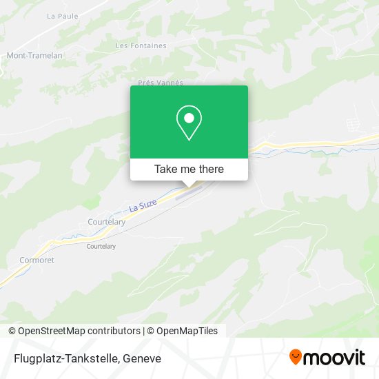 Flugplatz-Tankstelle map