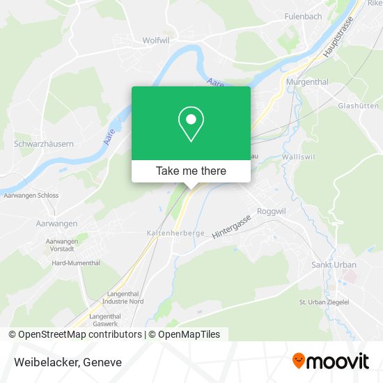 Weibelacker map