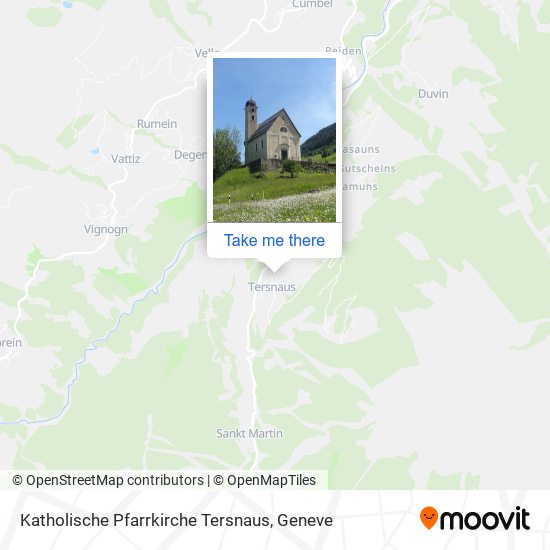 Katholische Pfarrkirche Tersnaus map