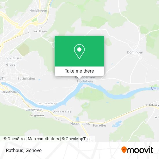 Rathaus map