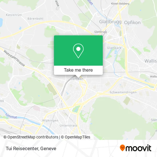 Tui Reisecenter map