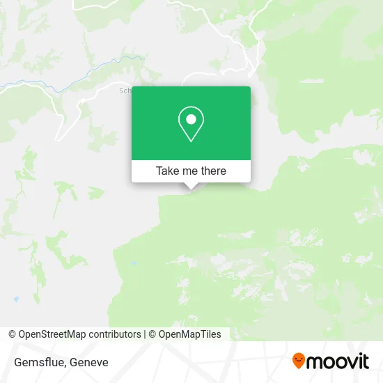 Gemsflue map