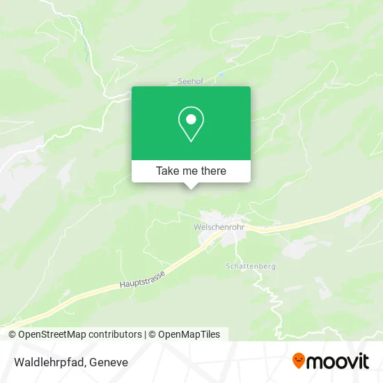 Waldlehrpfad plan