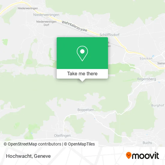 Hochwacht map